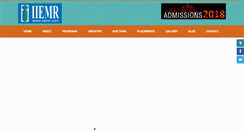 Desktop Screenshot of iiemr.com