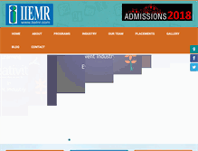 Tablet Screenshot of iiemr.com